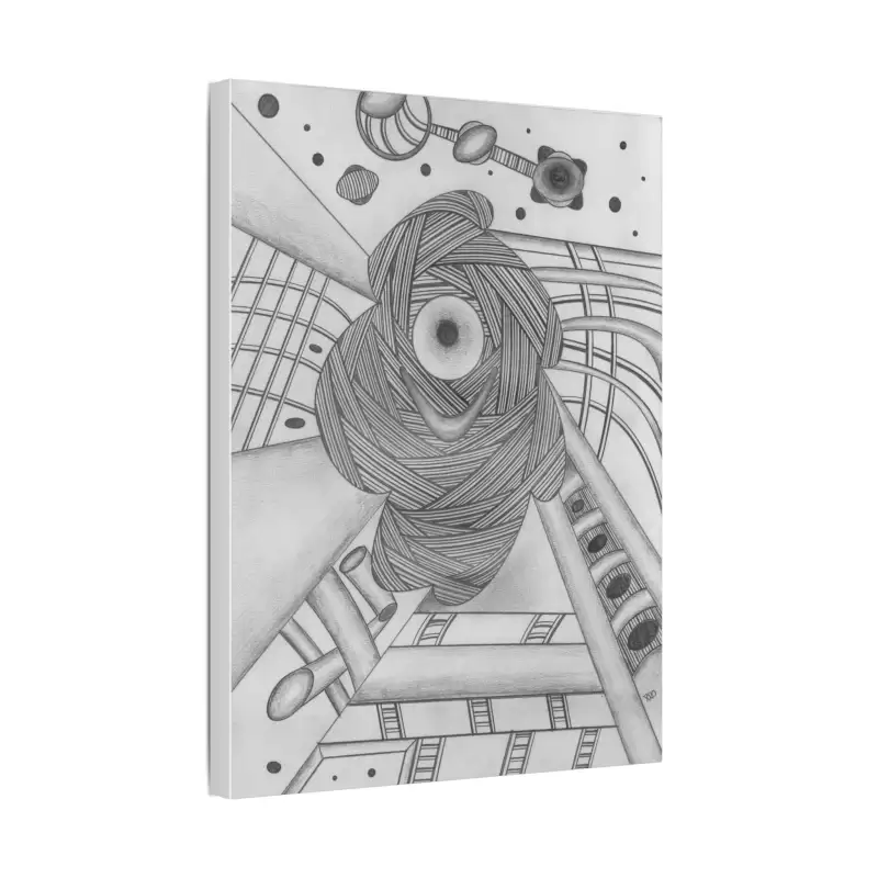 Obake - Stretched Canvas