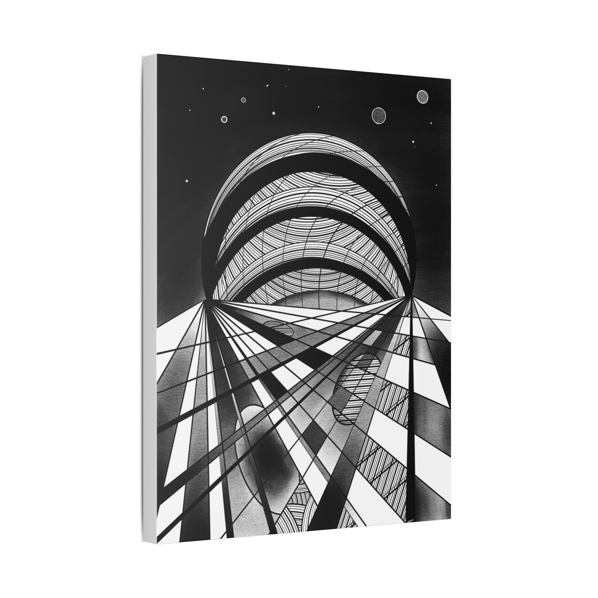 Planetary - Stretched Canvas