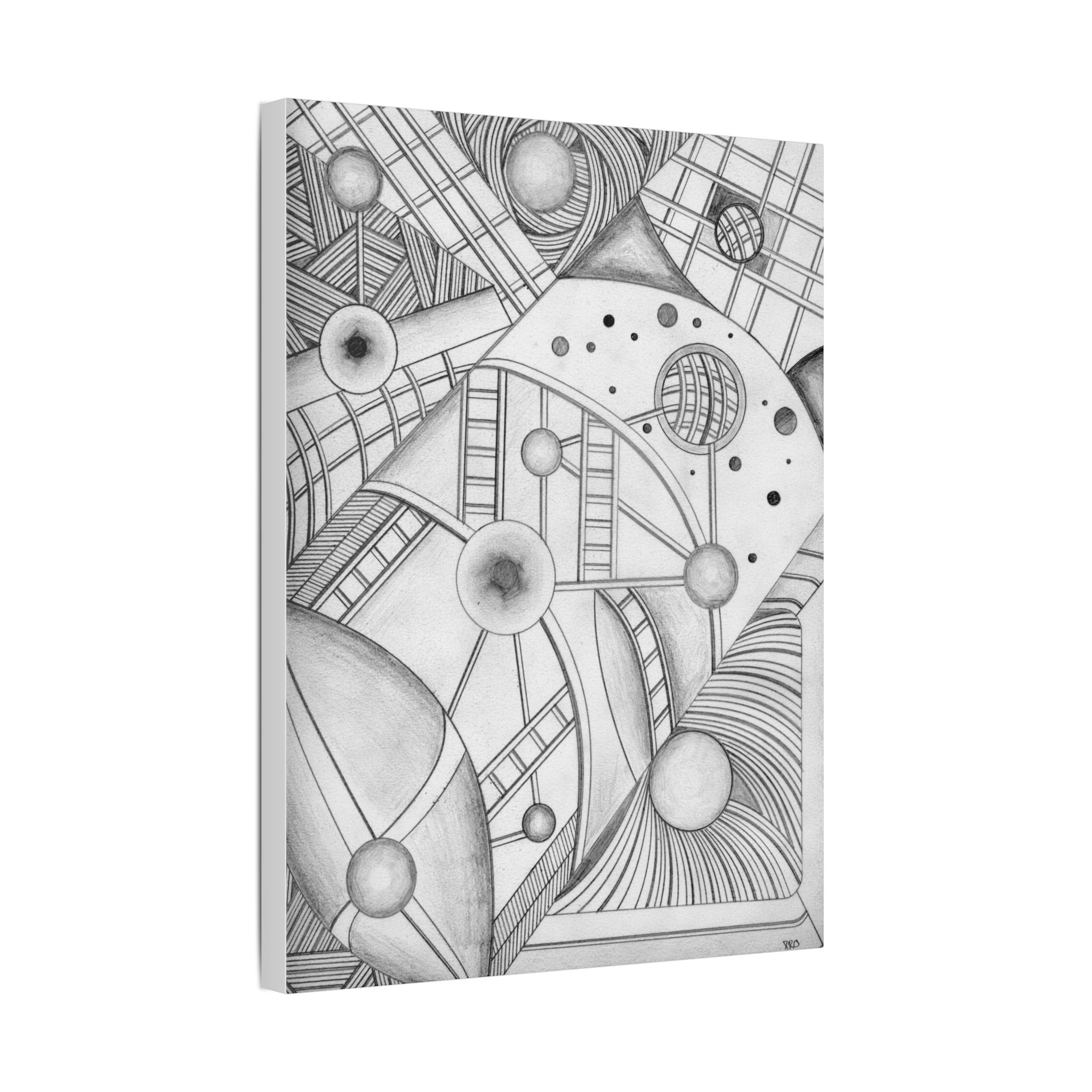 Space Station - Stretched Canvas