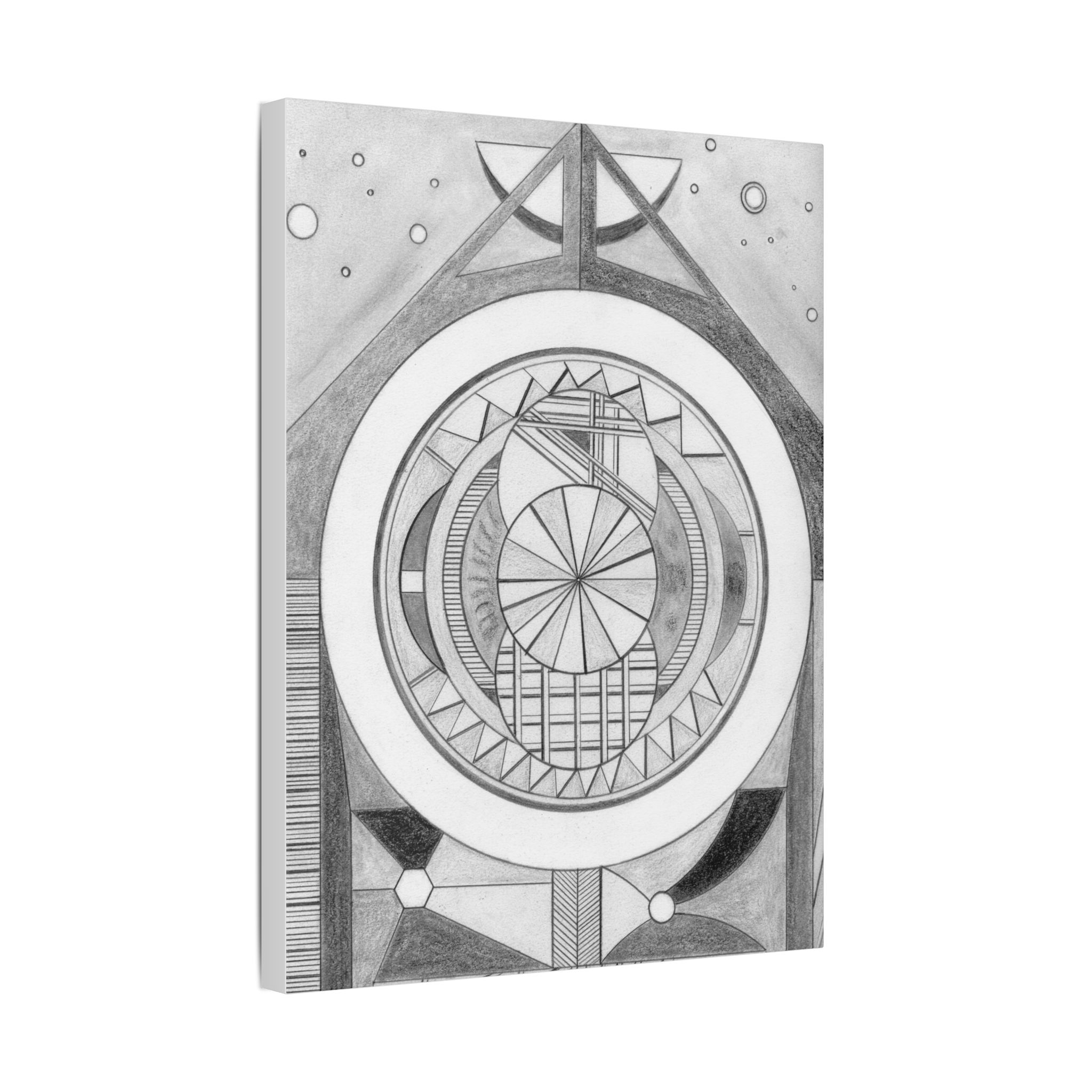 Radial - Stretched Canvas